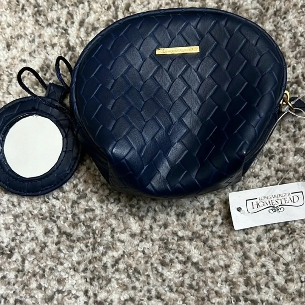 Woven Makeup Bag Bundle Lipstick & Eyeliner New